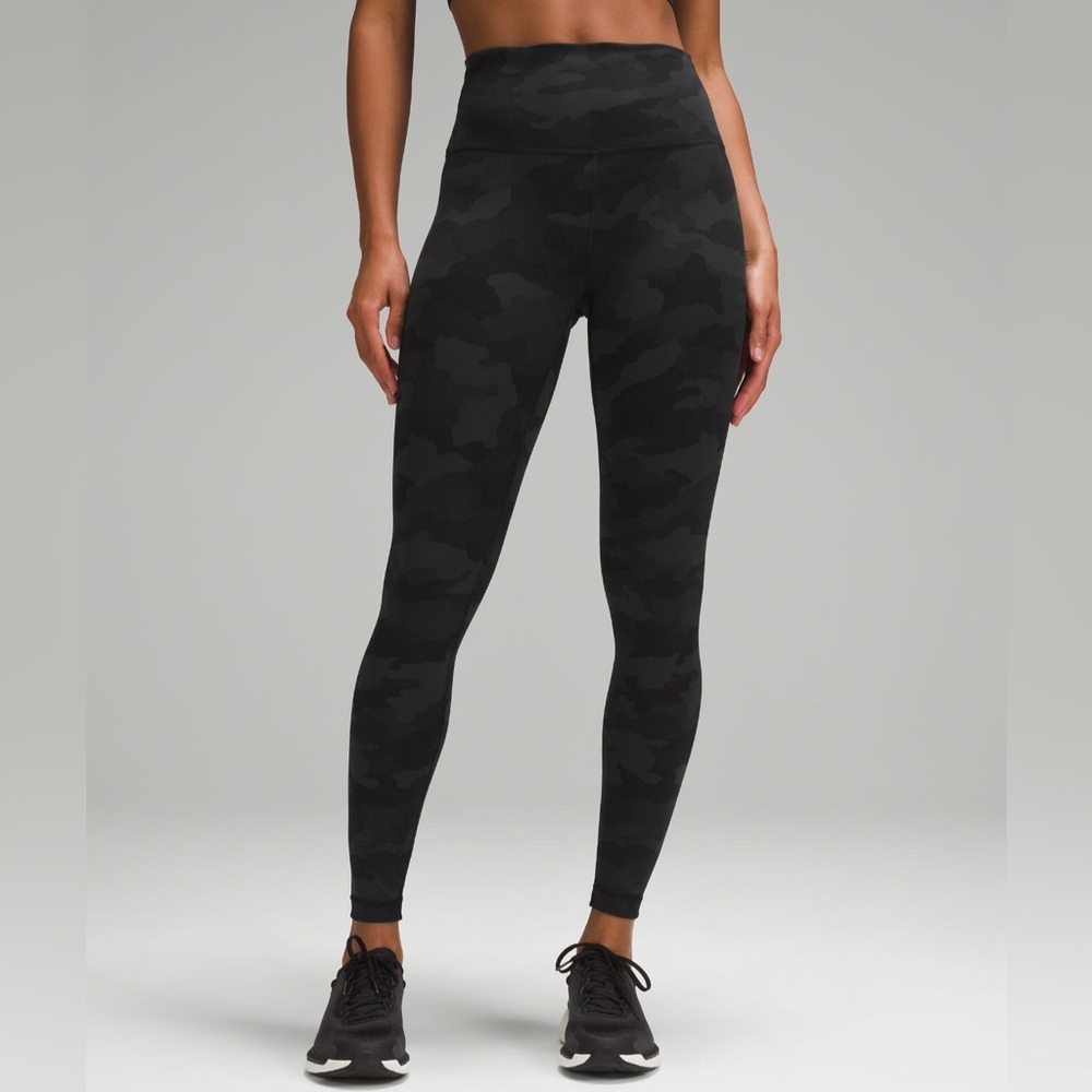 lululemon athletica Dark Camouflage Leggings